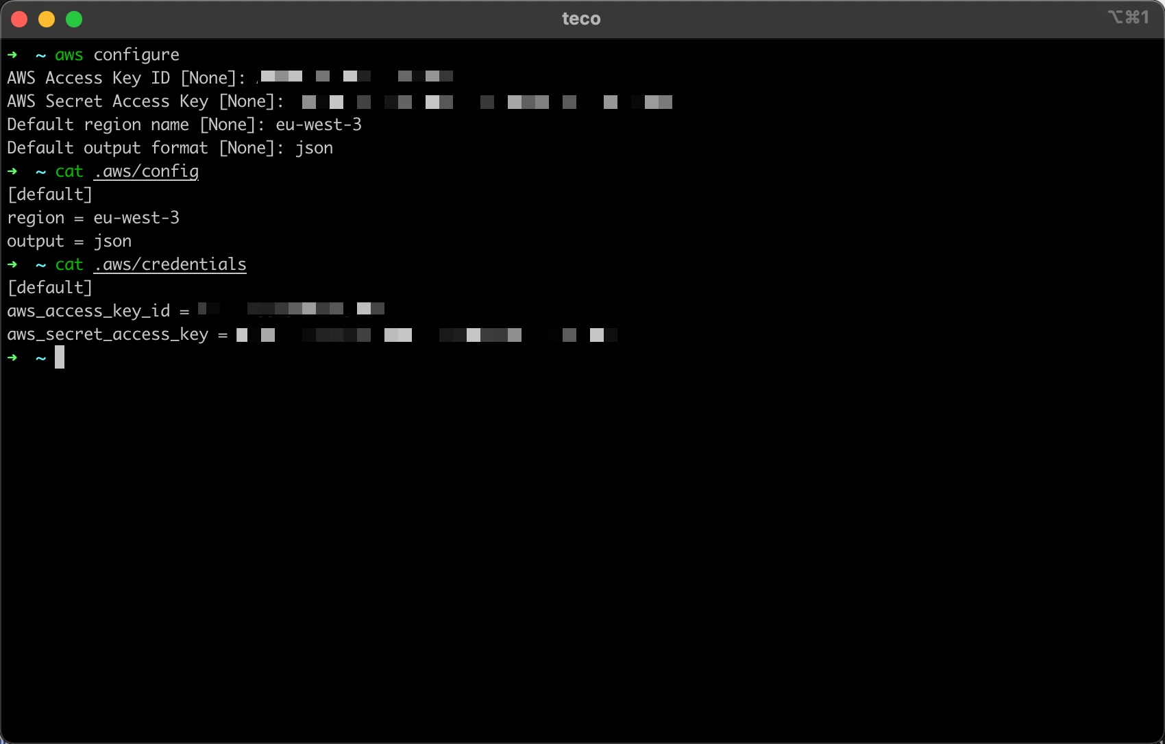 Install and use the AWS CLI v2 locally