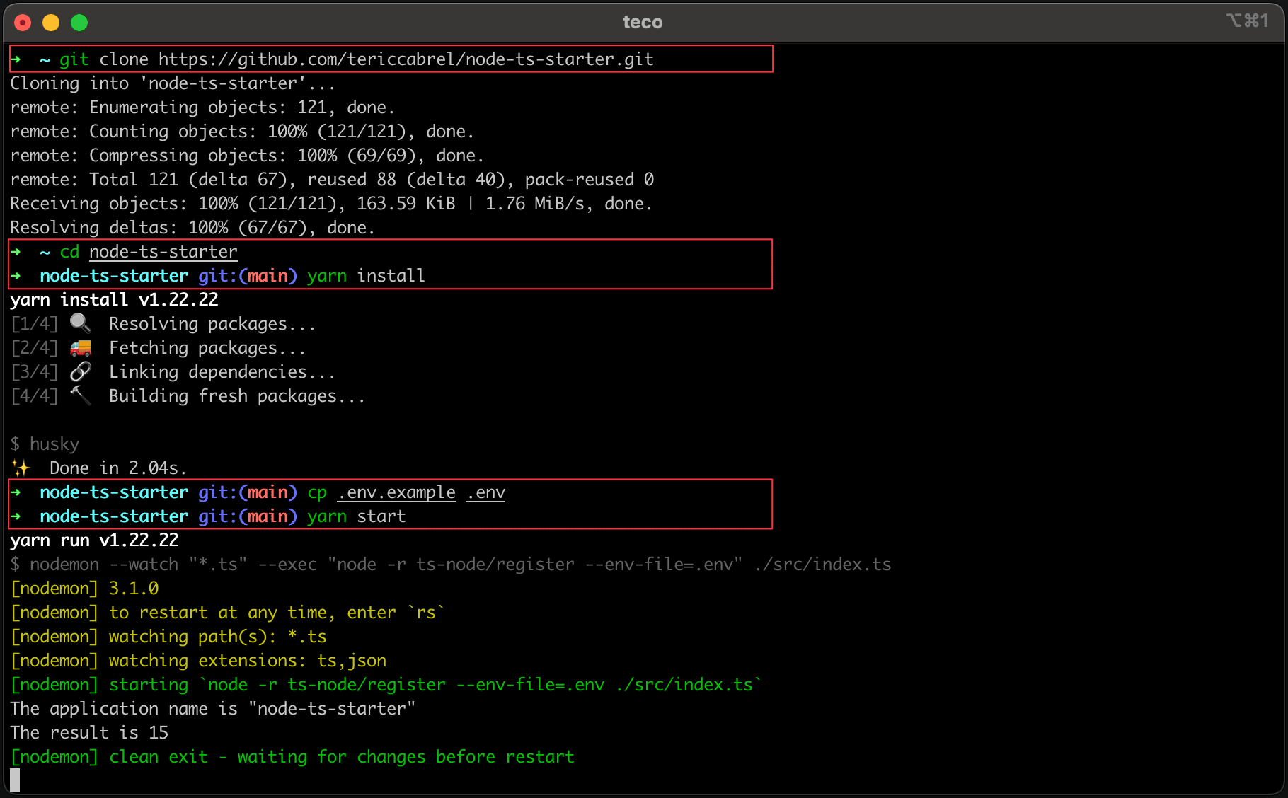 Migrate a Node.js project from ESLint and Prettier to Biome