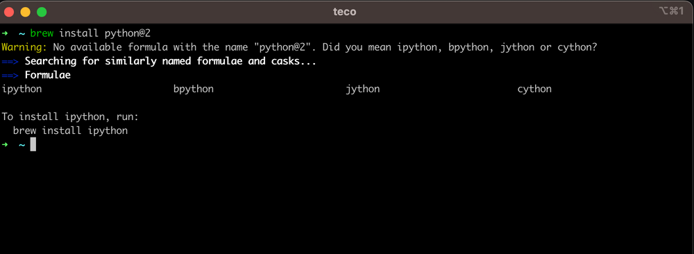 How To Install Python 2 On Mac