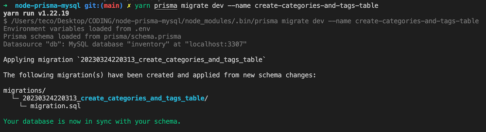 Using Prisma ORM to build a Node.js application with MySQL