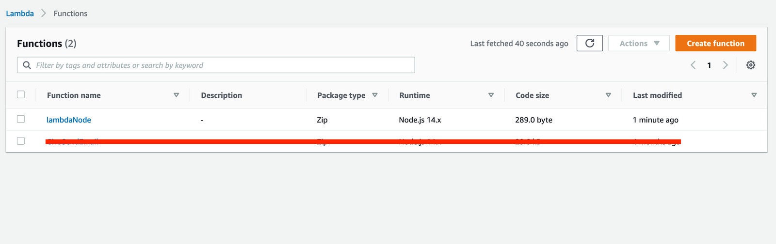 Create and deploy a Lambda Function in Node.js with AWS CDK