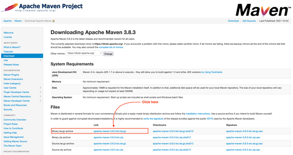 Create a Java project using an external dependency with Maven